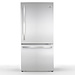 Mabe IO Mabe 25 cuft Refrigerator Bottom Freezer IDM25ESKCSS (D )