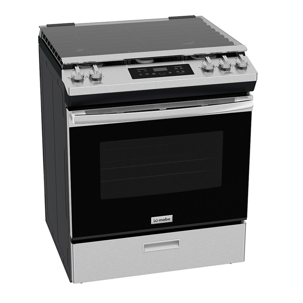 Mabe IO Mabe Stove 30" S.S Silver w/Broiler IO7686SSC0 Odette's Home