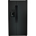 GE GE Refrigerator SXS 25 Cu. Ft  Black GSE25GGPBB