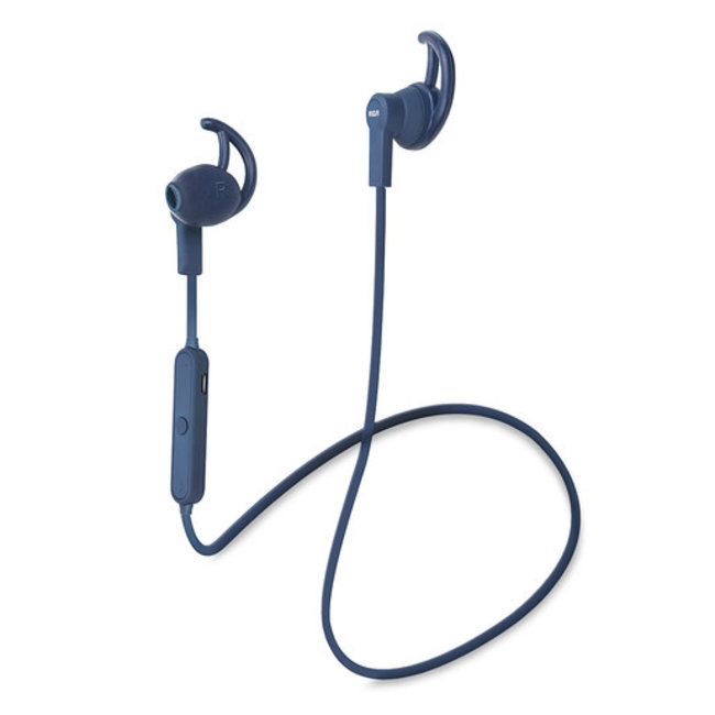 RCA Bluetooth Headphone Blue HP61BTBL