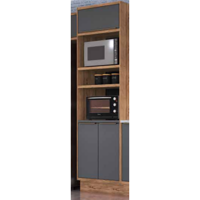 Oven Cabinet 3 Door White Herval PH3042 (50120106)