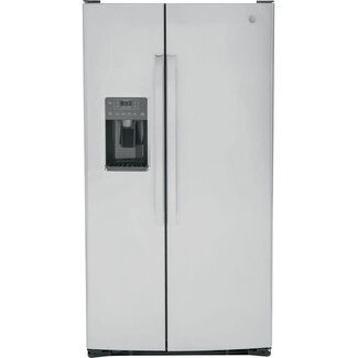 GE GE Refrigerator SXS 25 Cu. Ft S.S GSE25GYPFS (D)