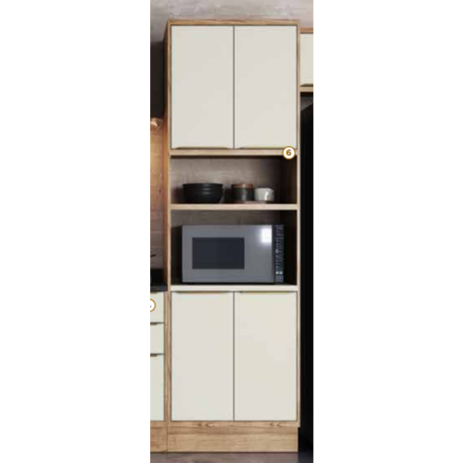 Cupboard 4 Door White  Herval 3043 (50120108)