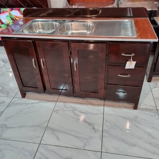 Kitchen Cabinet 5Ft w/ Sink