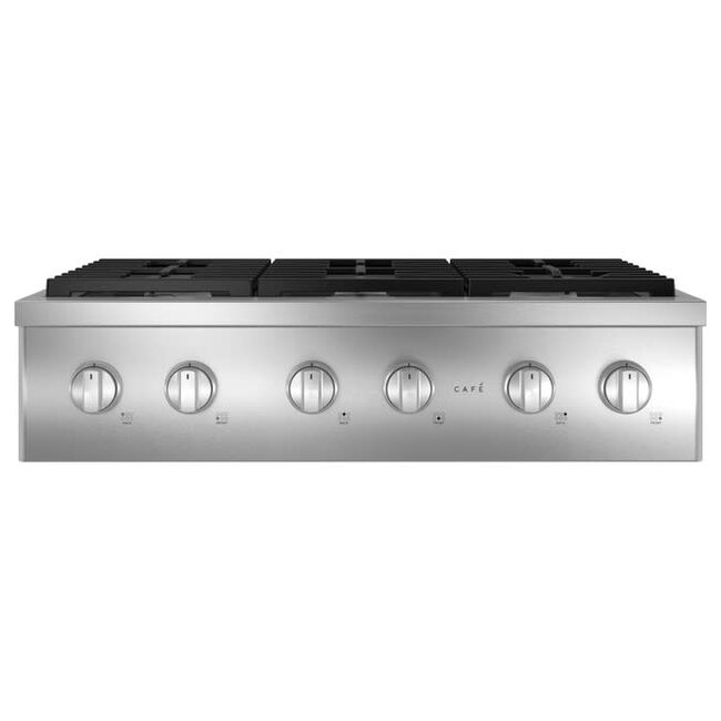 GE Cafe 36" Cooktop Silver CGU366P2TS1