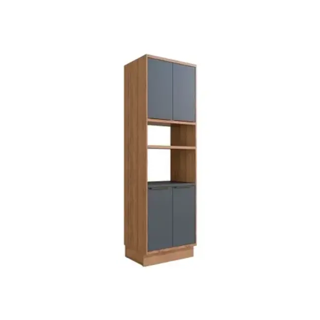 Cupboard 4 Door Grey Herval 3043 (50120107)