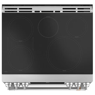 GE Cafe GE CAFE 30" Slide In Electric Stove, Double Oven CHS950P2MS1