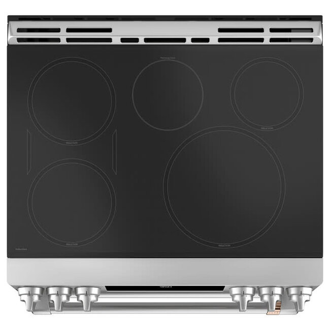GE Cafe 30" Slide In Electric Stove, Double Oven CHS950P2MS1