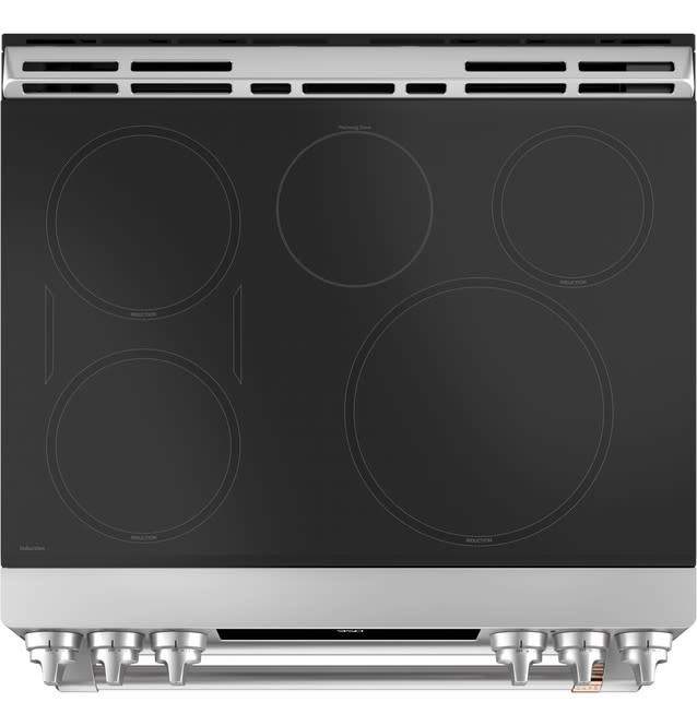 GE CAFE 30" Slide In Electric Stove, Double Oven CHS950P2MS1 Odette's