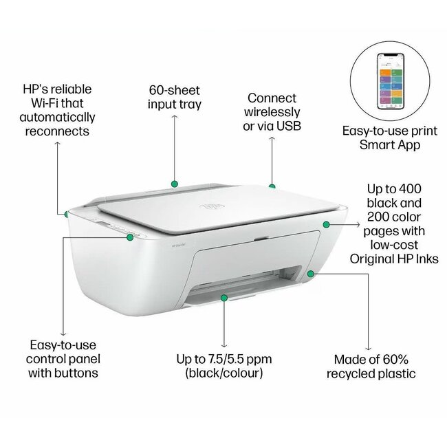 HP HP Deskjet 2875 Printer