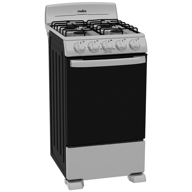 Mabe Mabe Stove 20" w/broiler Silver EM5033BAIS1