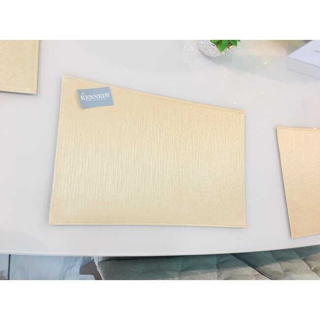 Table Mat Felt Gold P1825-058