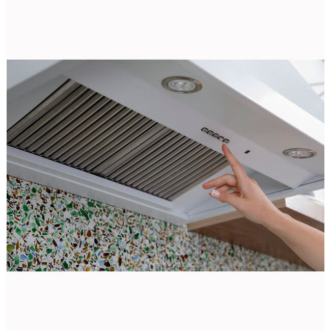 GE Cafe Under Cabinet Hood White 36" CVW93644PWM