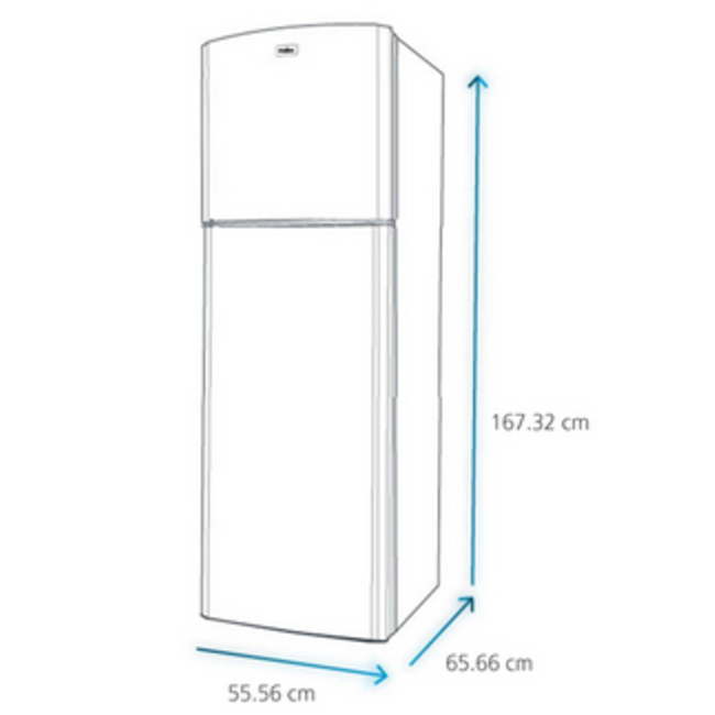 Mabe Refrigerator 10 cuft Grafito RMA250PVMRM0