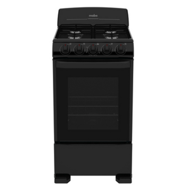 Mabe Mabe Stove 20" w/broiler Black EM5031BAPN1