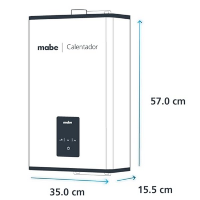 Mabe Water Heater 16L Silver  CMM16M1FSLP