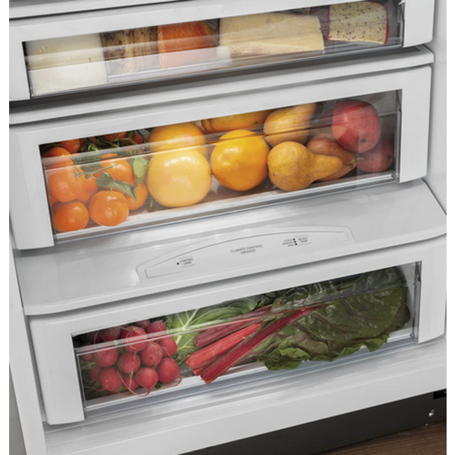 GE Cafe 22 CuFt Refrigerator SXS CZS22MP2NS1