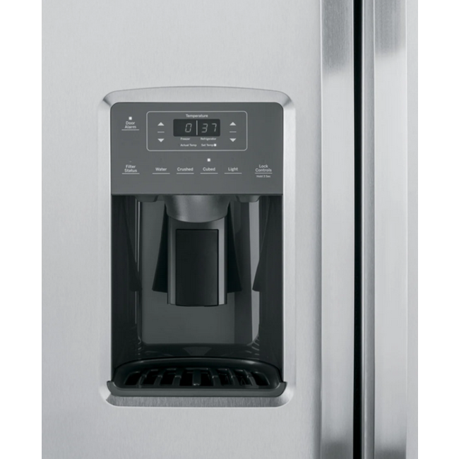 GE GE Refrigerator SXS 25 Cu. Ft S.S GSE25GYPFS