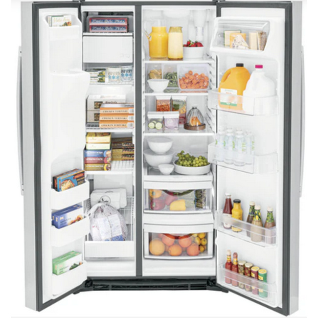 GE GE Refrigerator SXS 25 Cu. Ft S.S GSE25GYPFS