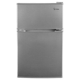 Midea Frigobar 2 Doors Silver 3.4 - New  MRTD04G2NBG2
