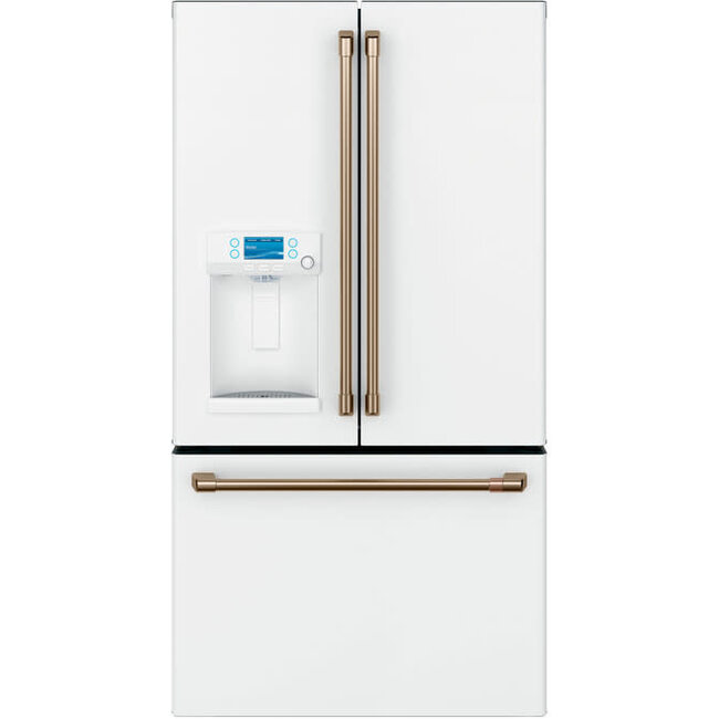 GE Cafe 28Cuft French Door Refrigerator White CFE28TP4MW2