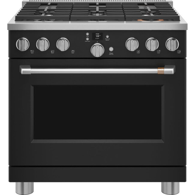 GE Cafe 36" Gas Stove  Slate C2Y366P3TD1