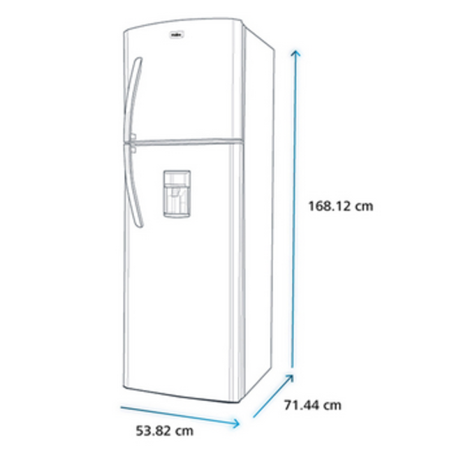 Mabe Mabe Refrigerator 10 cuft w/ Water dispenser RMA250FYMRQ0