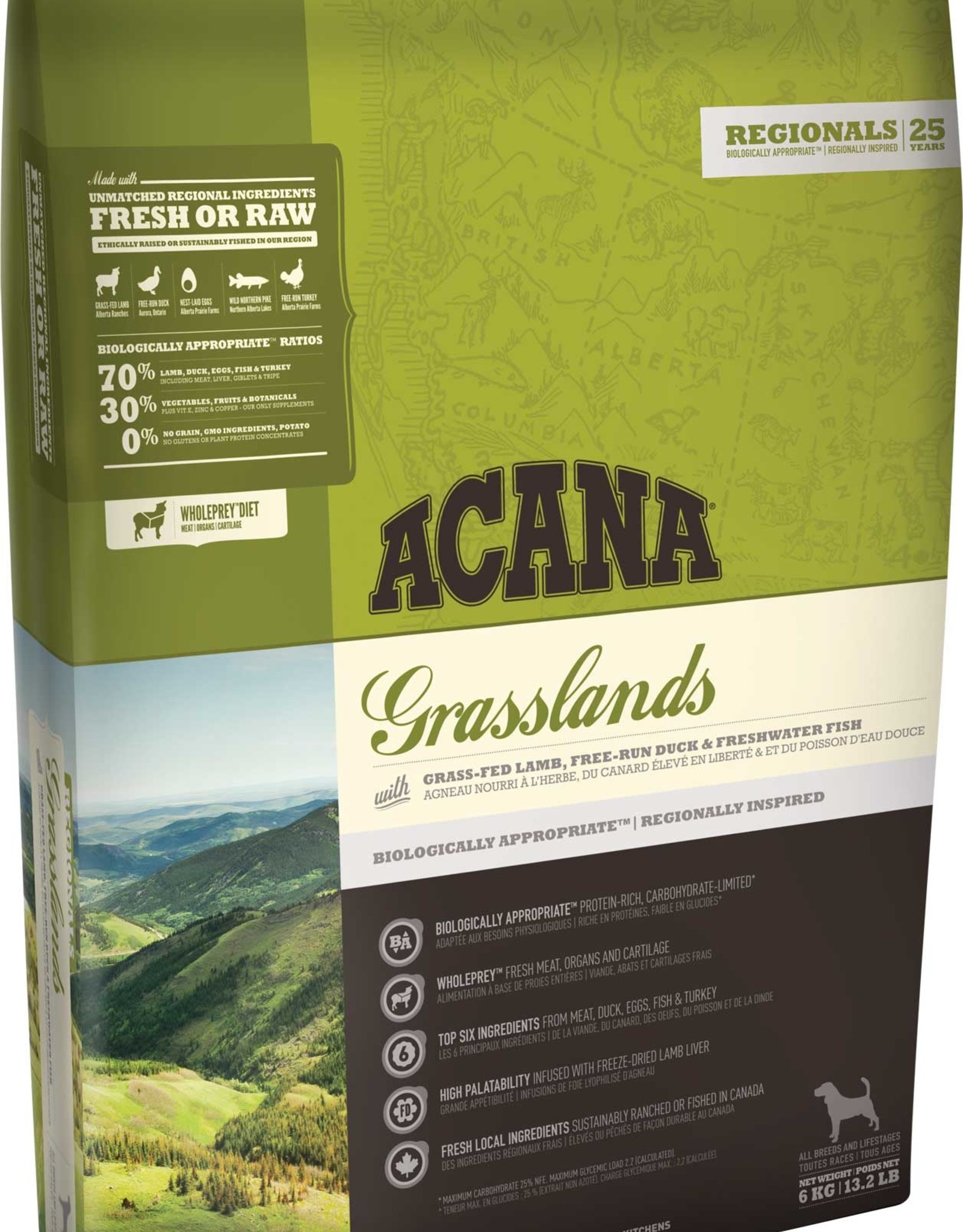 Champion Pet Foods Champion Acana All Canadian Dog Food - Grasslands