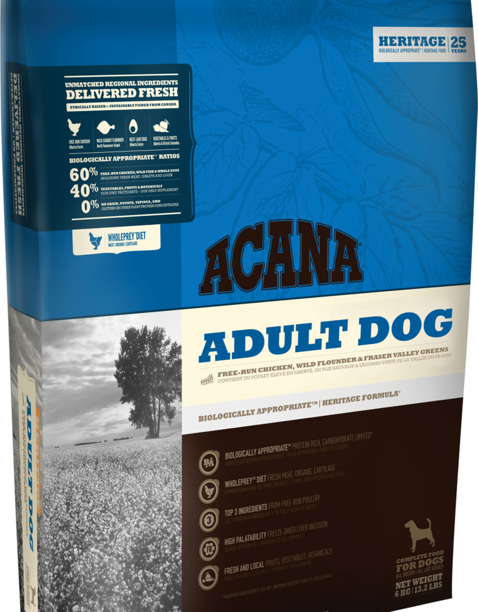 Champion Acana All Canadian Dog Food Adult Dog Dorchester Pet Care
