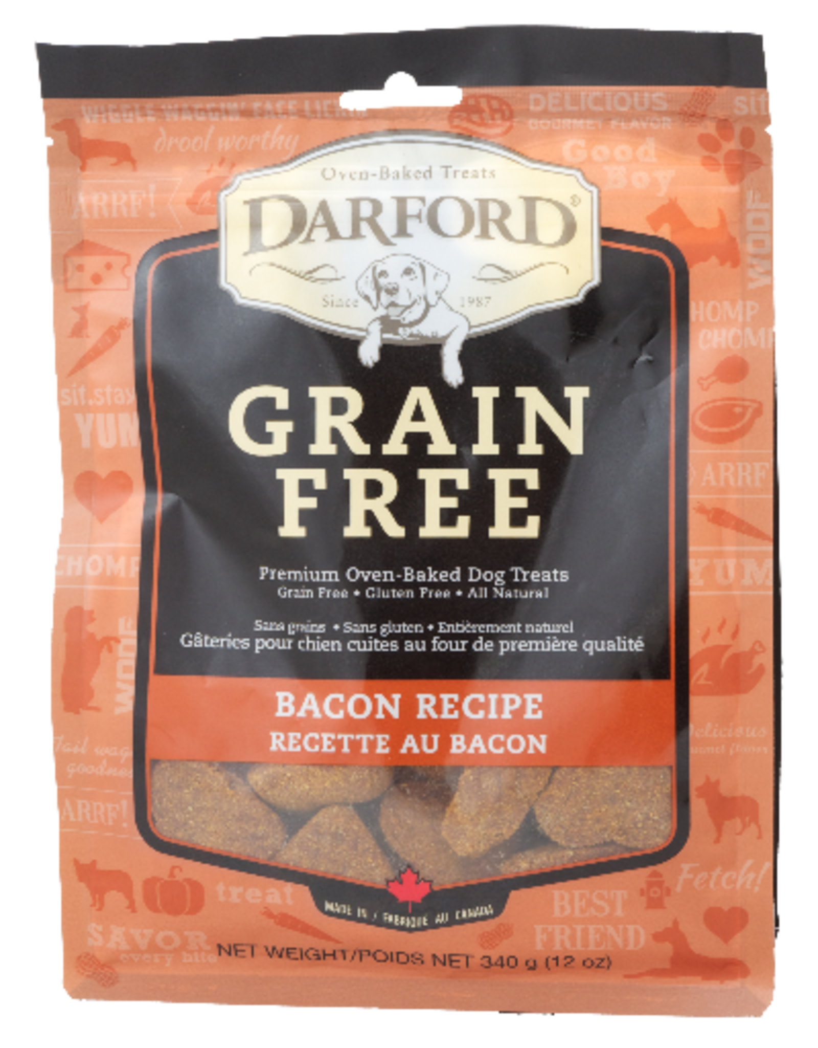 Darford Darford Grain Free Bacon Flavour 340gm