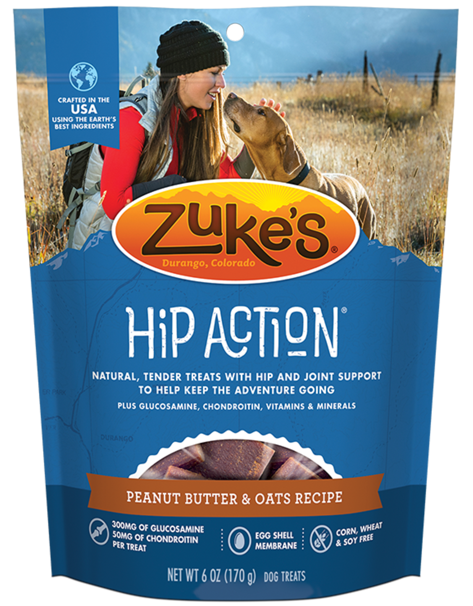 Zukes Zukes Hip Action® Peanut Butter & Oats Recipe