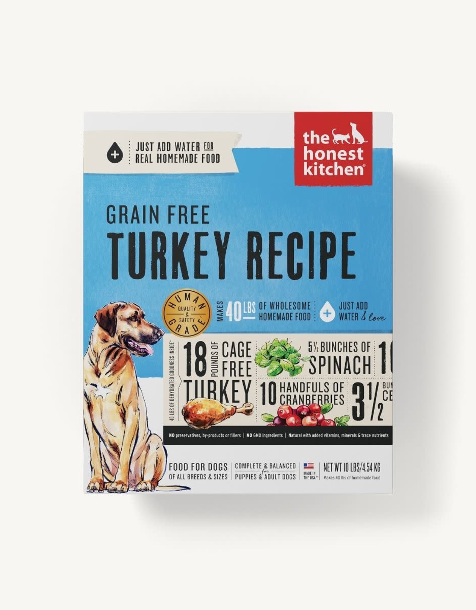 Honest Kitchen Honest Kitchen - Dehydrated Grain Free Turkey Recipe for Dogs