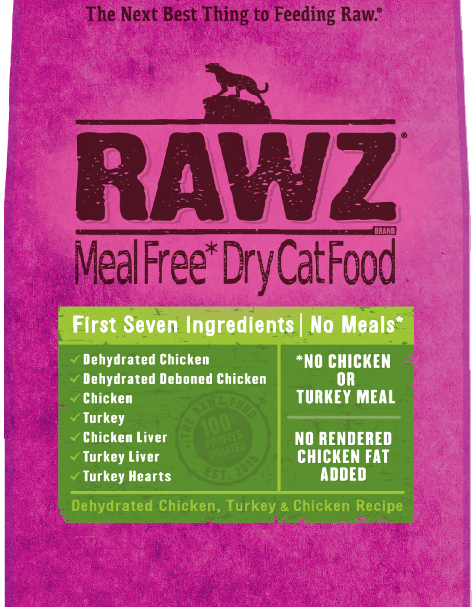 Rawz Rawz Dry Cat Food - Chicken & Turkey Recipe