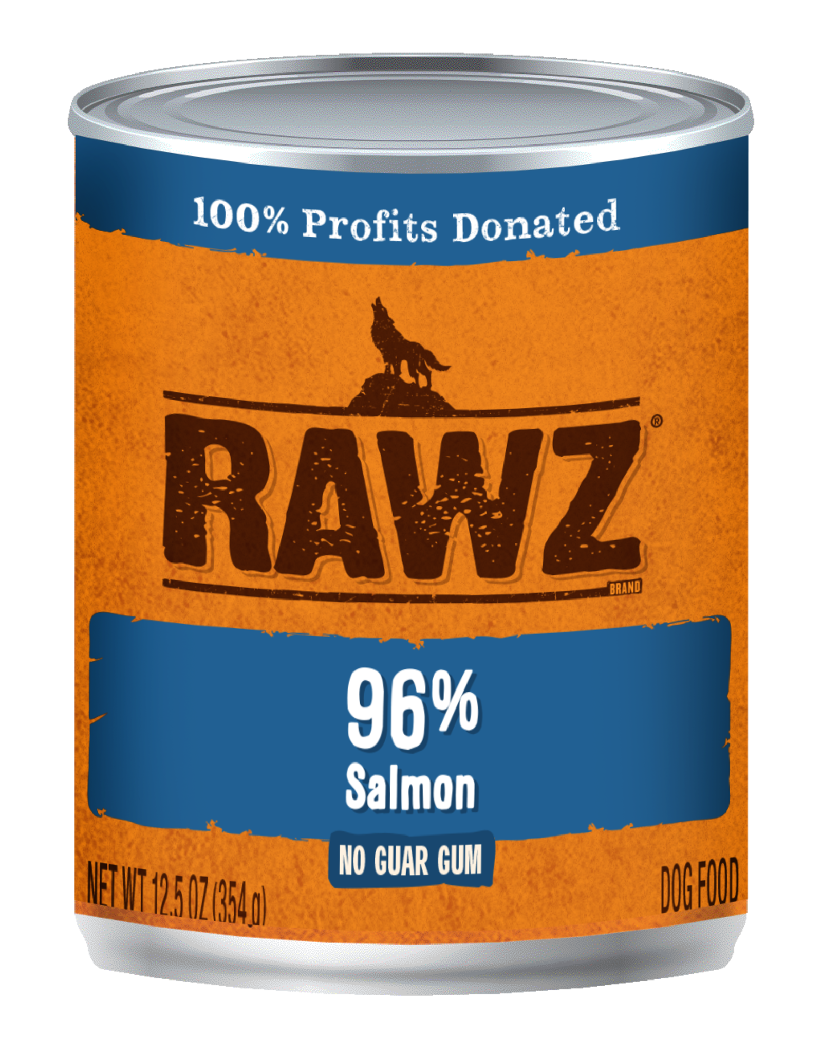 Rawz Rawz canned Dog - Salmon 12.5oz