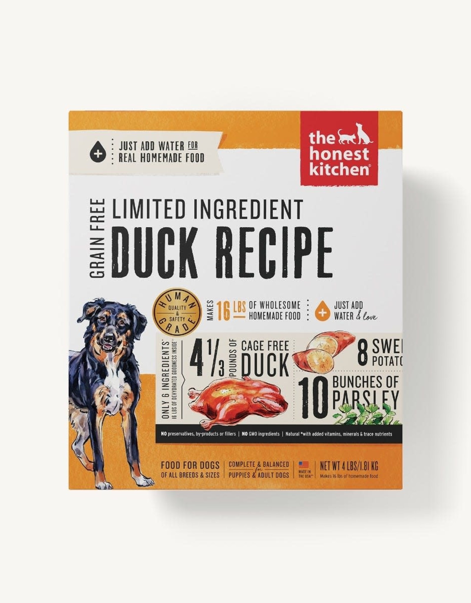 Honest Kitchen Honest Kitchen Limited Ingredient Duck Recipe 4lb