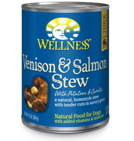 Wellness Wellness Can Dog  Venison & Salmon Stew 12.5oz