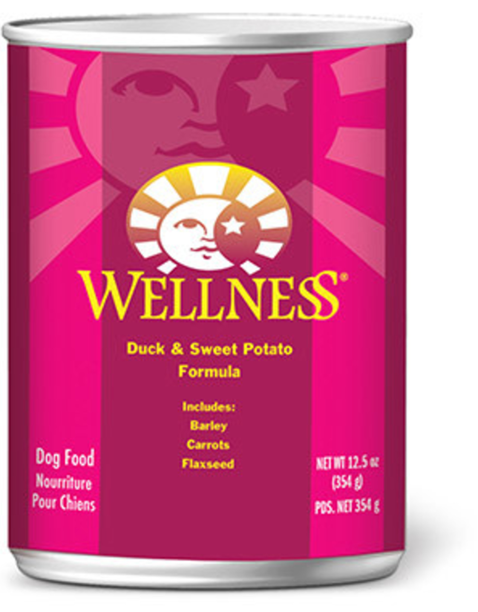 Wellness Canned Dog Food Duck & Sweet Potato Dorchester Pet Care