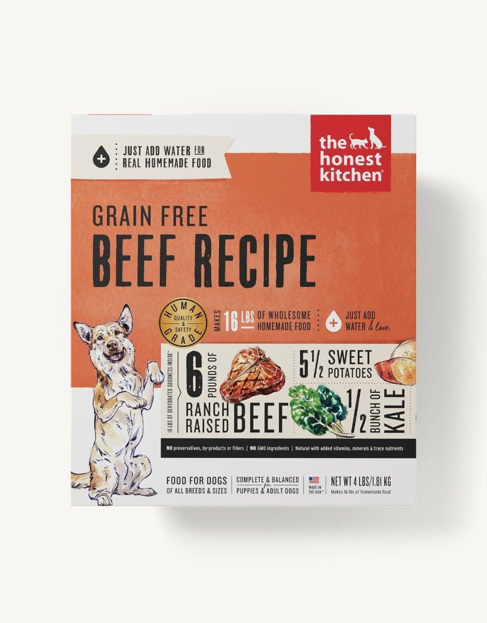 Honest Kitchen Honest Kitchen Dehydrated Grain Free Beef