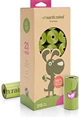EARTHRATED Eco-Friendly Compostable Bags - Box 21 Rolls -