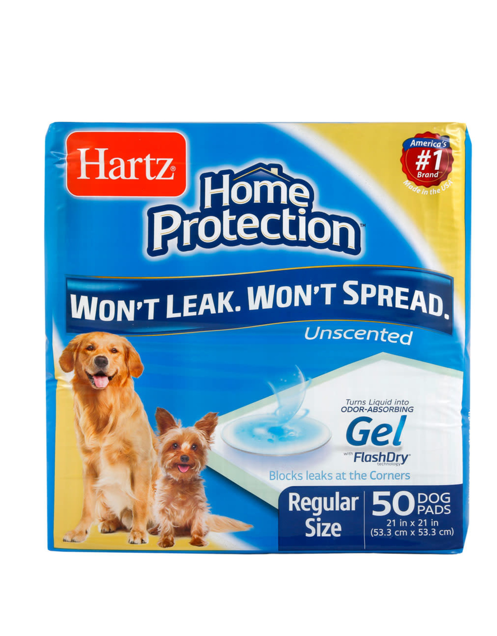 HARTZ® HOME PROTECTION™ PADS (50 COUNT)
