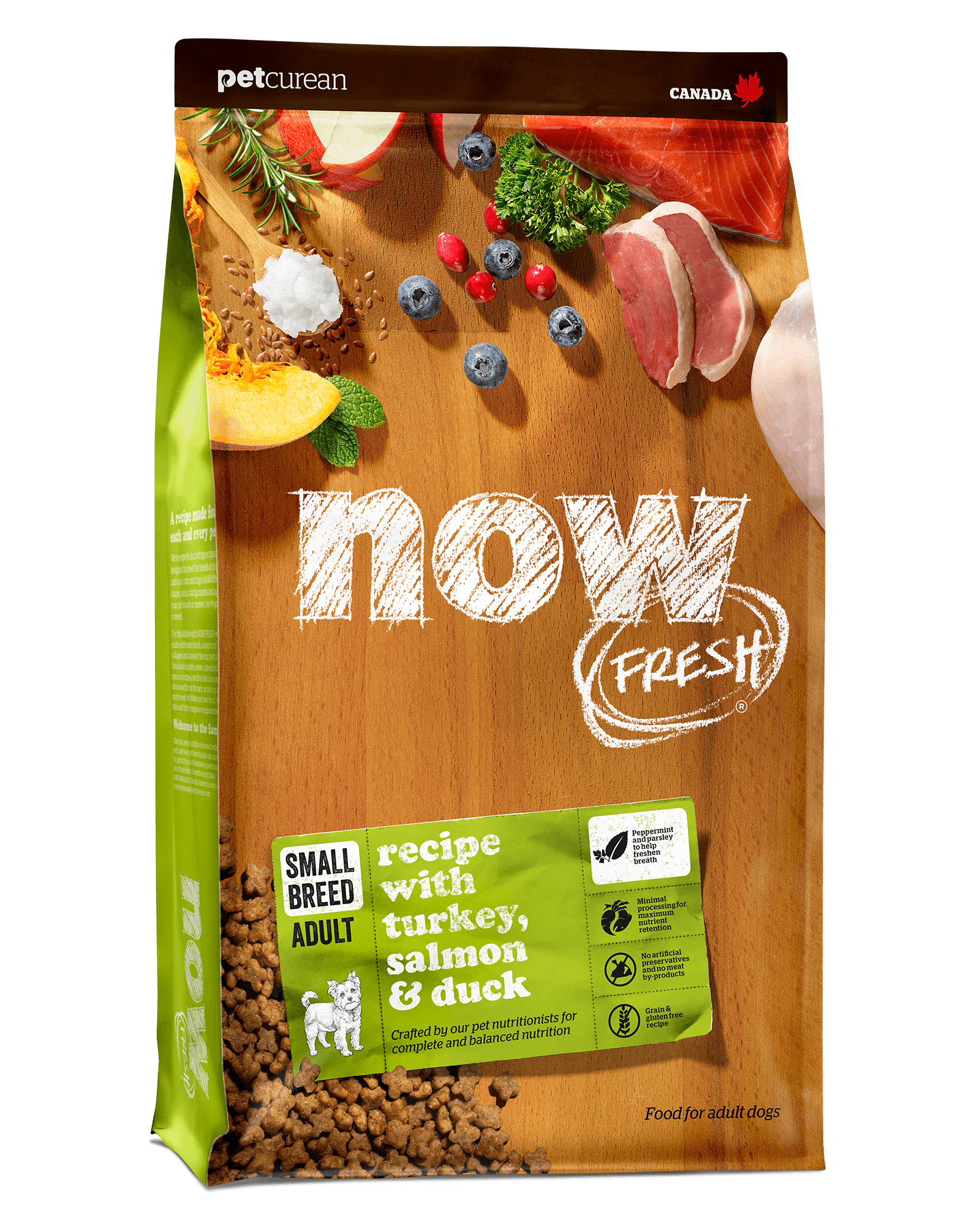 Petcurean NOW FRESH Grain Free Small Breed Adult Recipe Dog Food