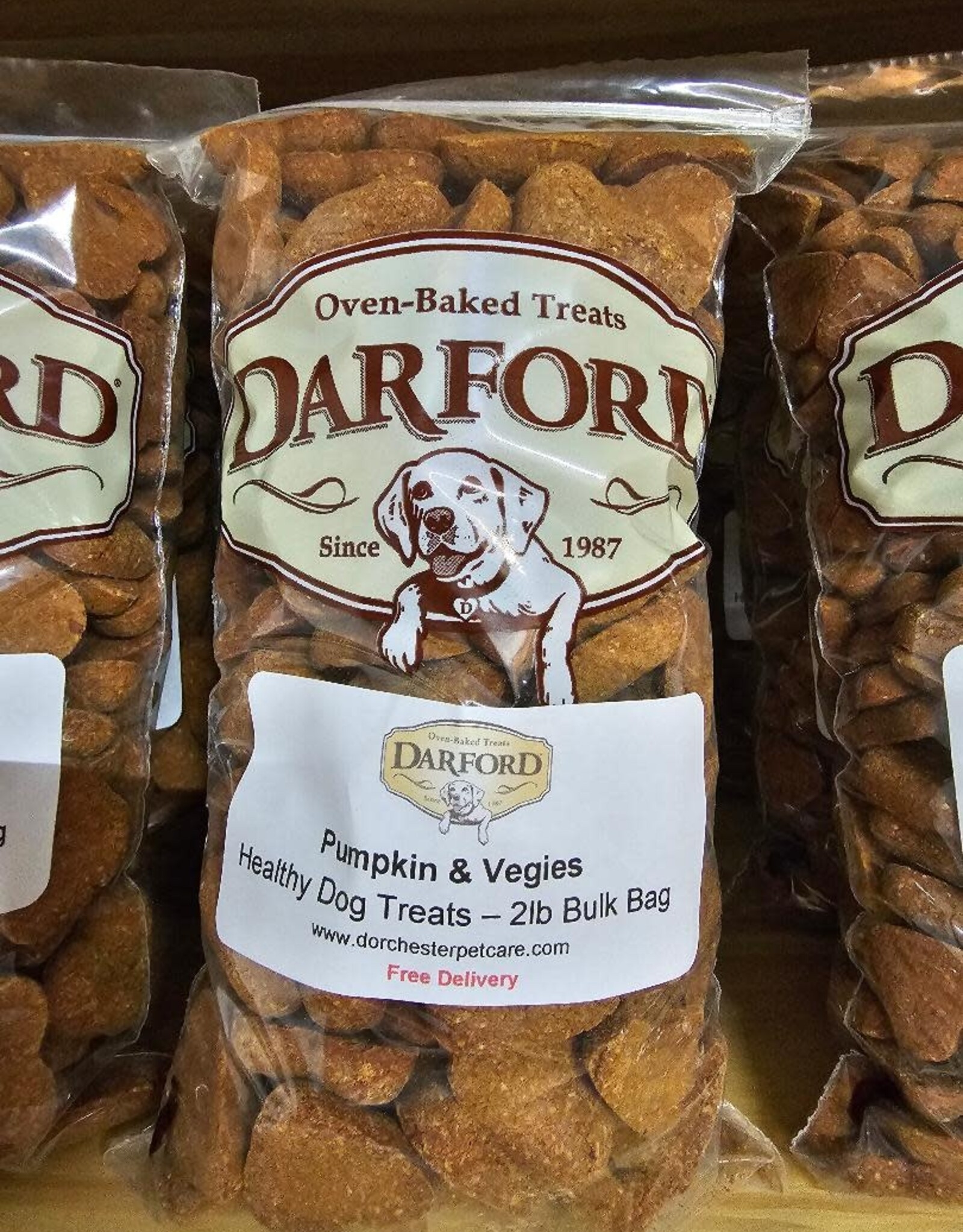 Darford Darford Grain Free Pumpkin 2lb Bulk Bag -