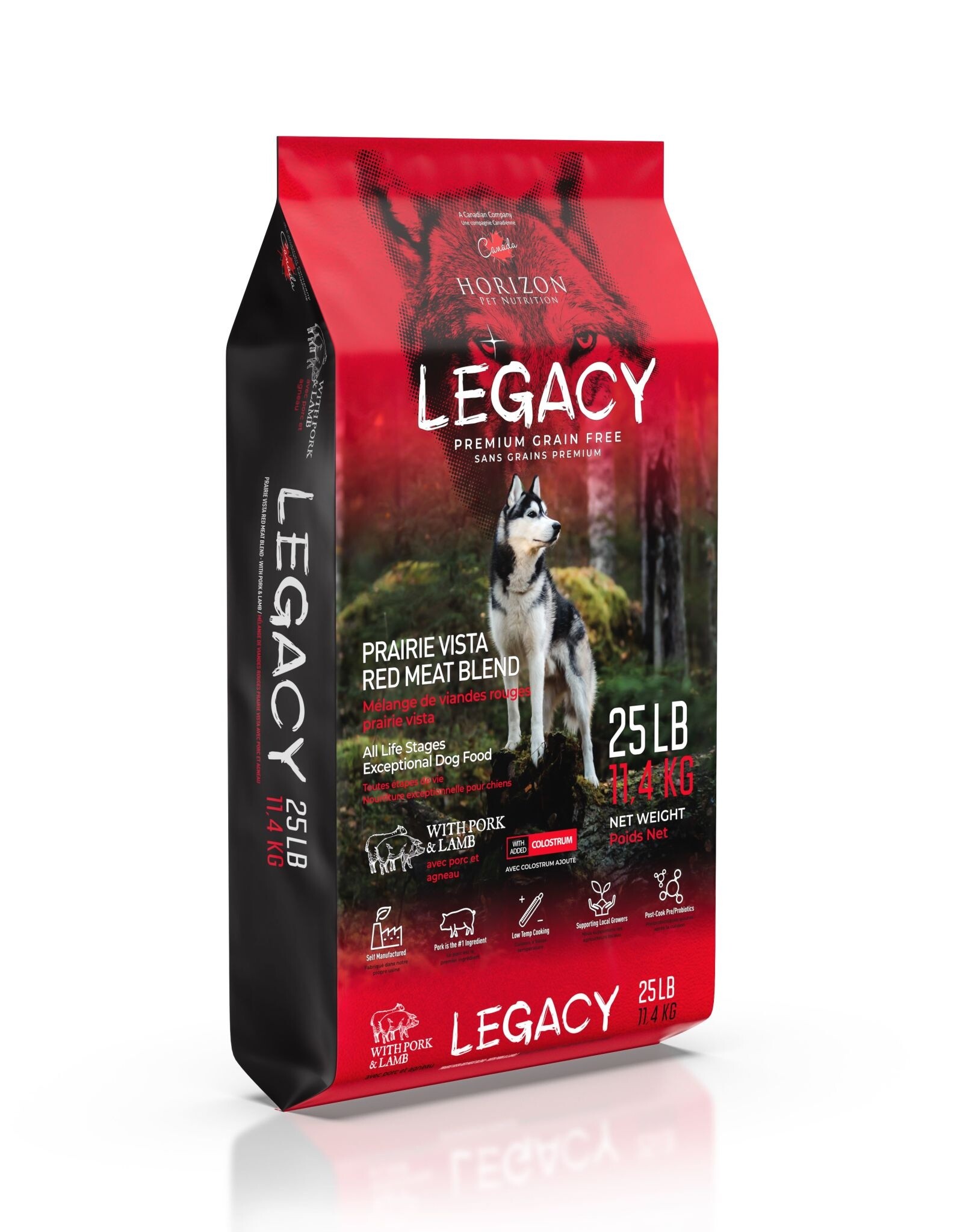 Horizon HORIZON LEGACY PRAIRIE VISTA RED MEAT BLEND DRY DOG FOOD