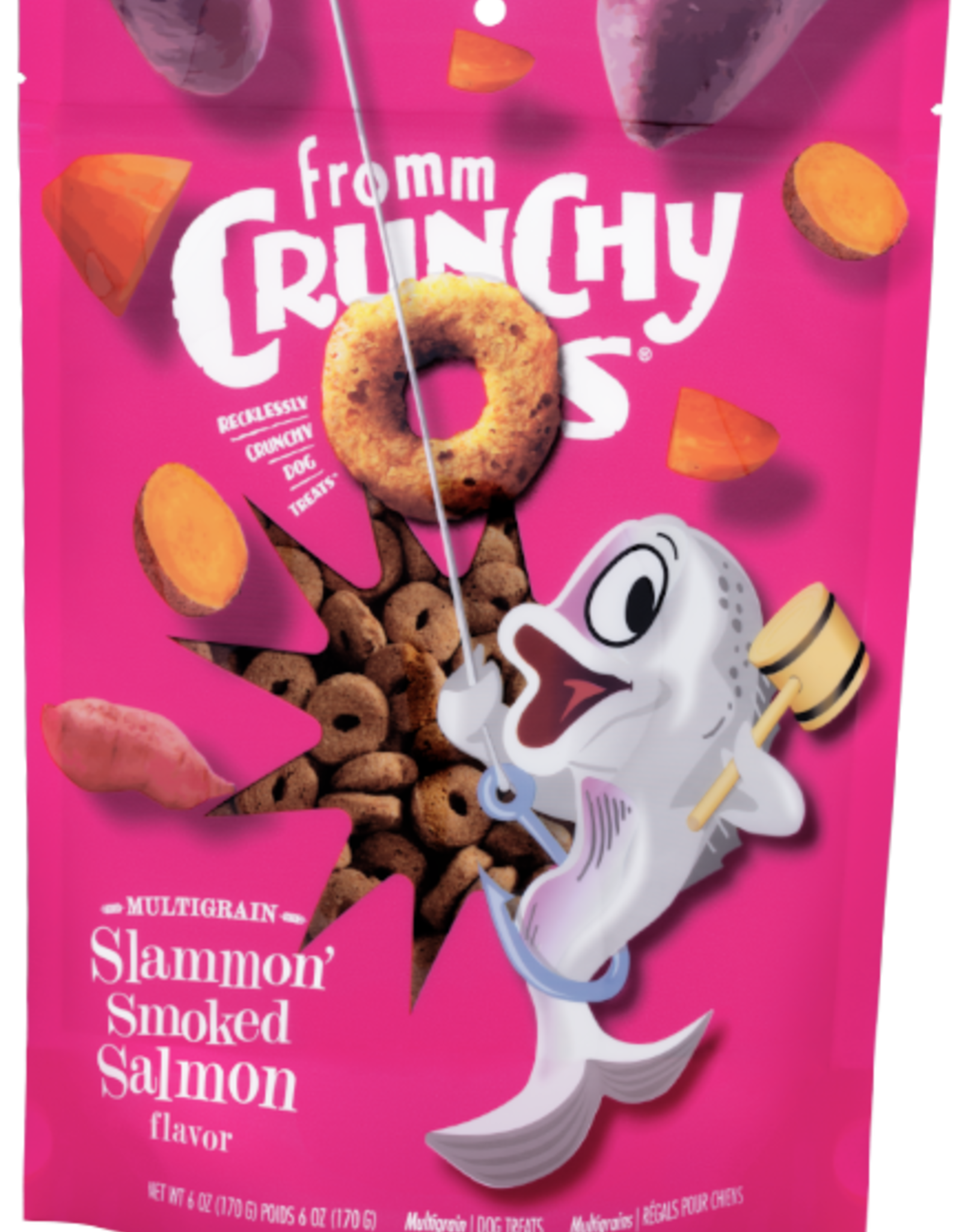 Fromm FROMM CRUNCY Os SALMMON SMOKED SALMON FLAVOR