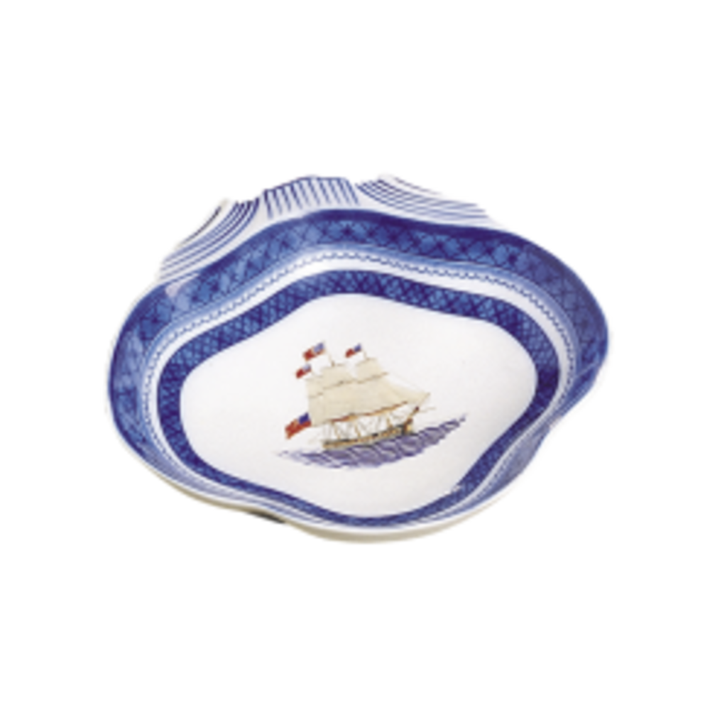 Mottahedeh Mottahedeh American Ship Constitution Shell Dish