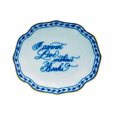 Mottahedeh Mottahedeh Books Oval Verse Tray