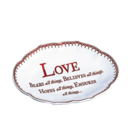 Mottahedeh Mottahedeh Love Verse Tray