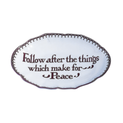 Mottahedeh Mottahedeh Peace Verse Tray