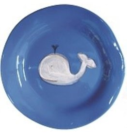 Alex Marshall Alex Marshall Whale Plate in Blue