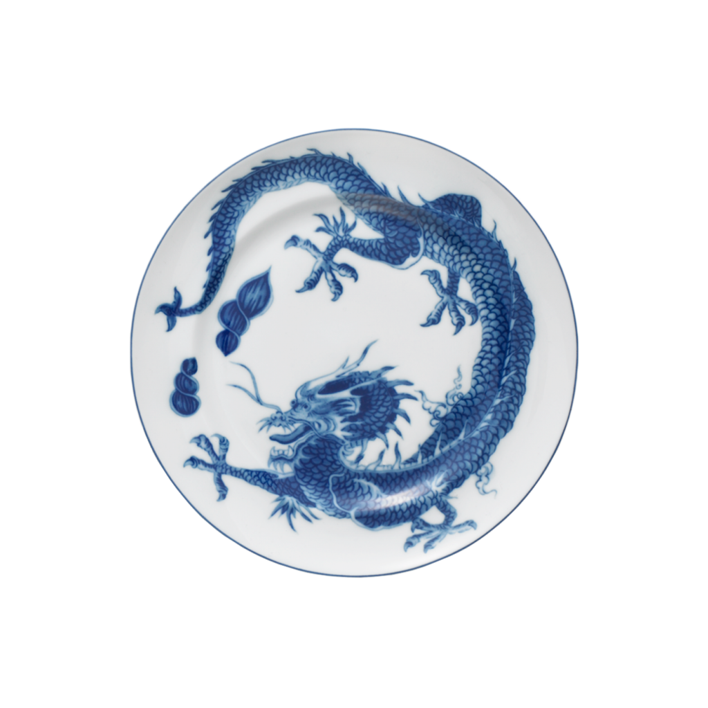 Mottahedeh Mottahedeh Blue Dragon Dinner Plate